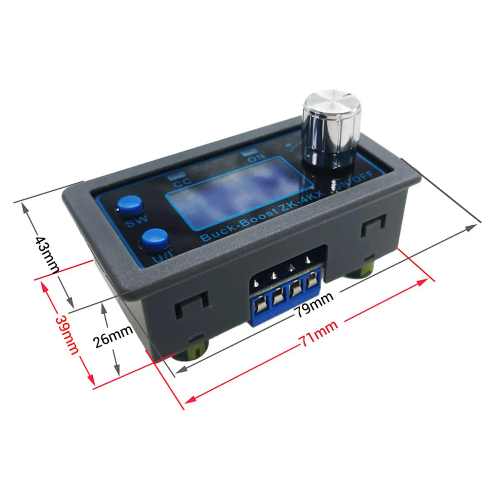 Dc-dc 벅 부스트 컨버터 0.5-30V 가변 전압 조정기 조정 가능한 조정 전원 공급 장치 모듈 내구성이 뛰어난 고성능