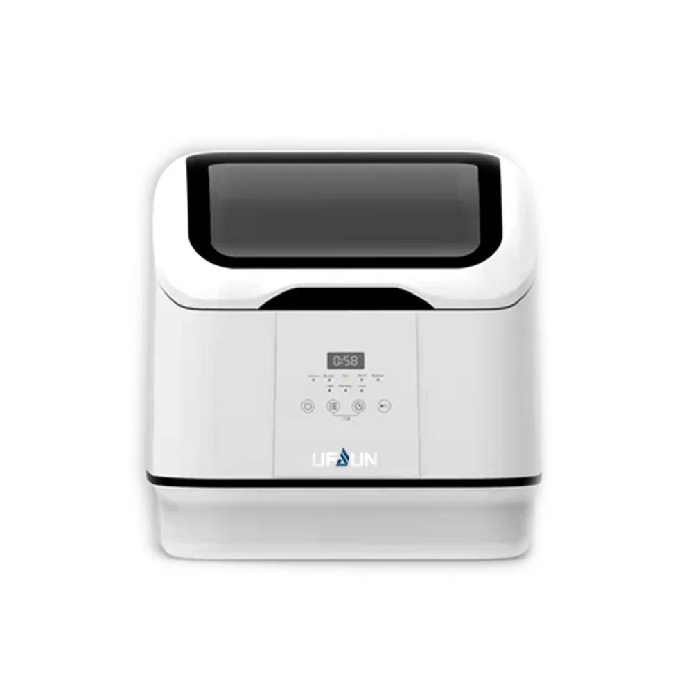 Desktop Installation Free Mini Size Water Saving Tabletop Dishwasher 3
