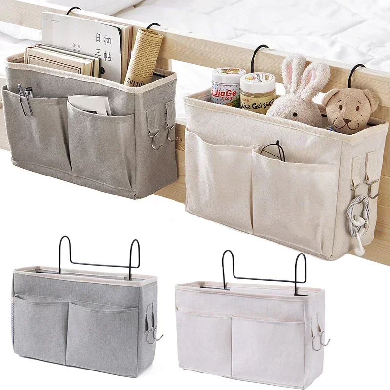 Portable Baby Care Essentials Hanging Organizers Crib Storage Cradle Baby Crib Organizer Diaper Bag Linen Baby Bed Accessories 1