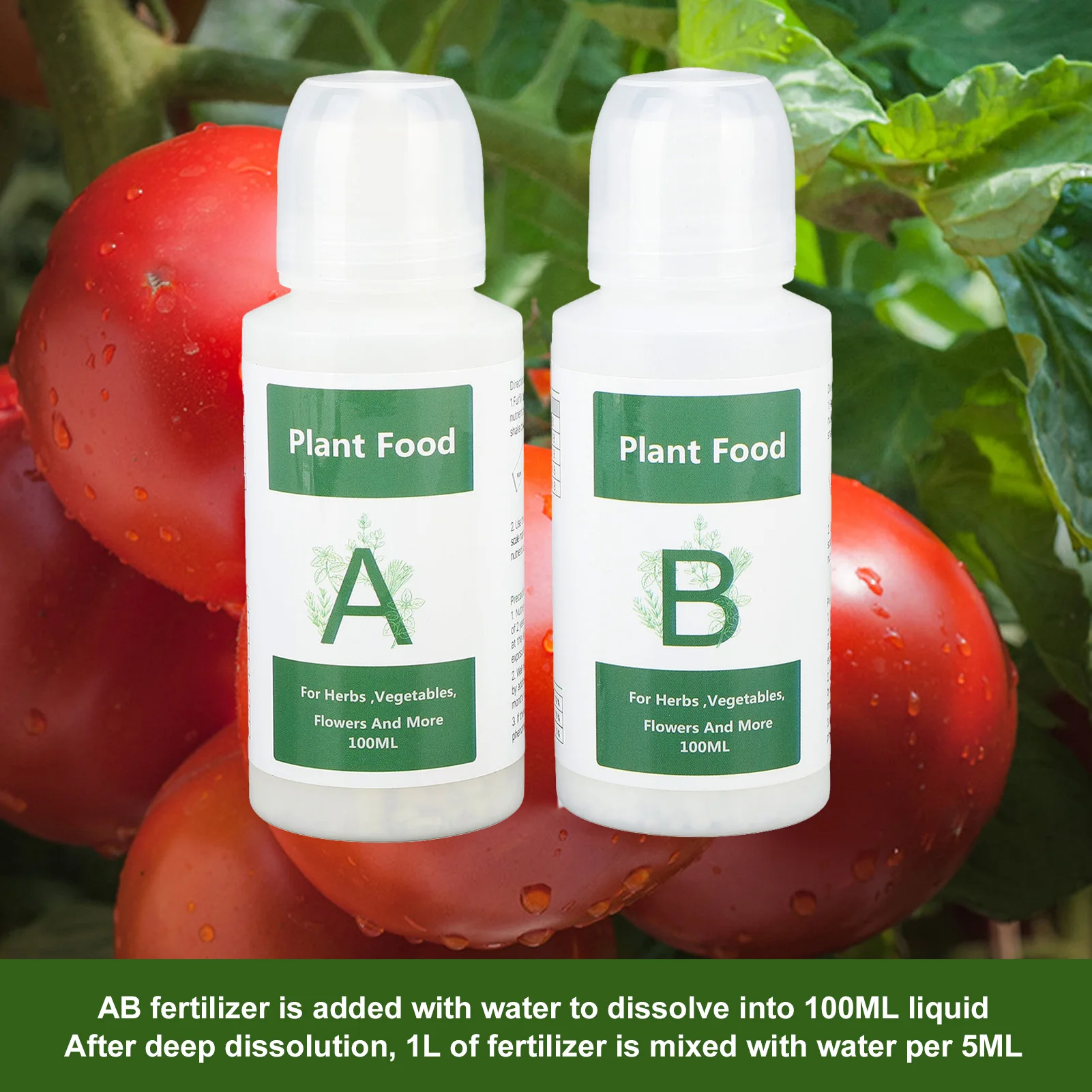 Hydroponic Plant Nutrient Set - Premium Indoor Plant Food