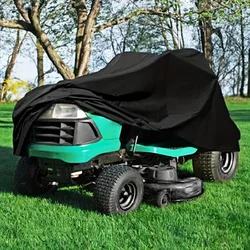 Premium Heavy - Duty Outdoor Lawn Equipment Storage Cover - 182x111x116cm (Black)