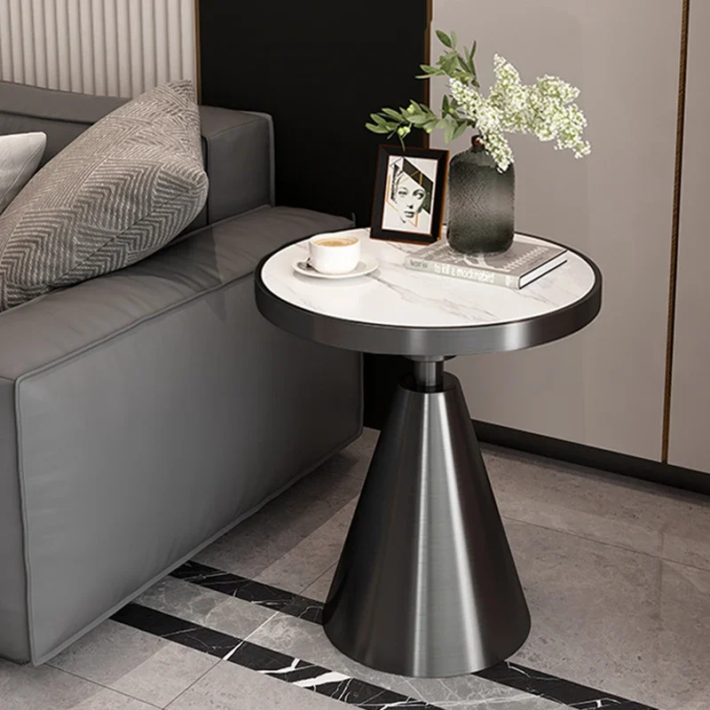 

Small Tea Coffe Table Bed Center Round Coffee Table Nordic Luxury Modern Floor Gold Entryway Mesa De Centro Room Decor Furniture