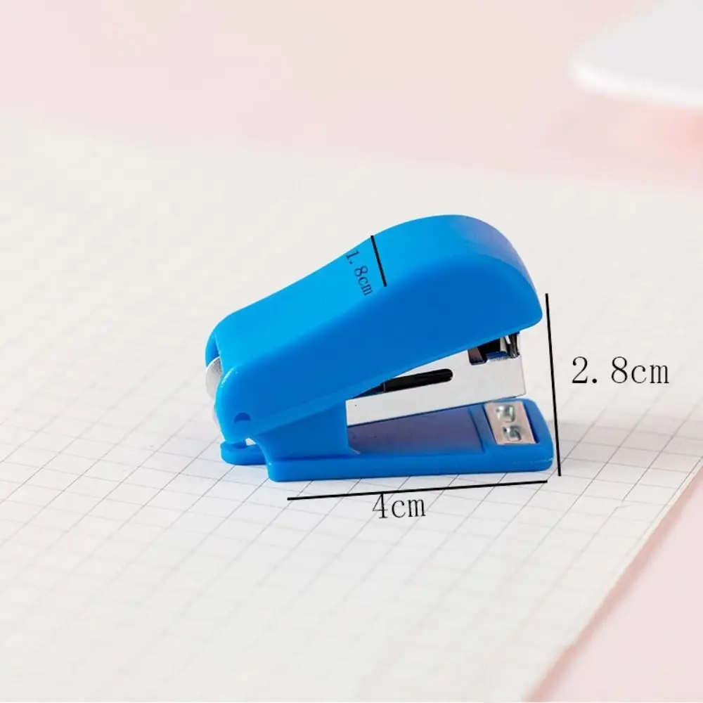 Mini Stapler Set Portable Paper Binding Tools Student Stationery