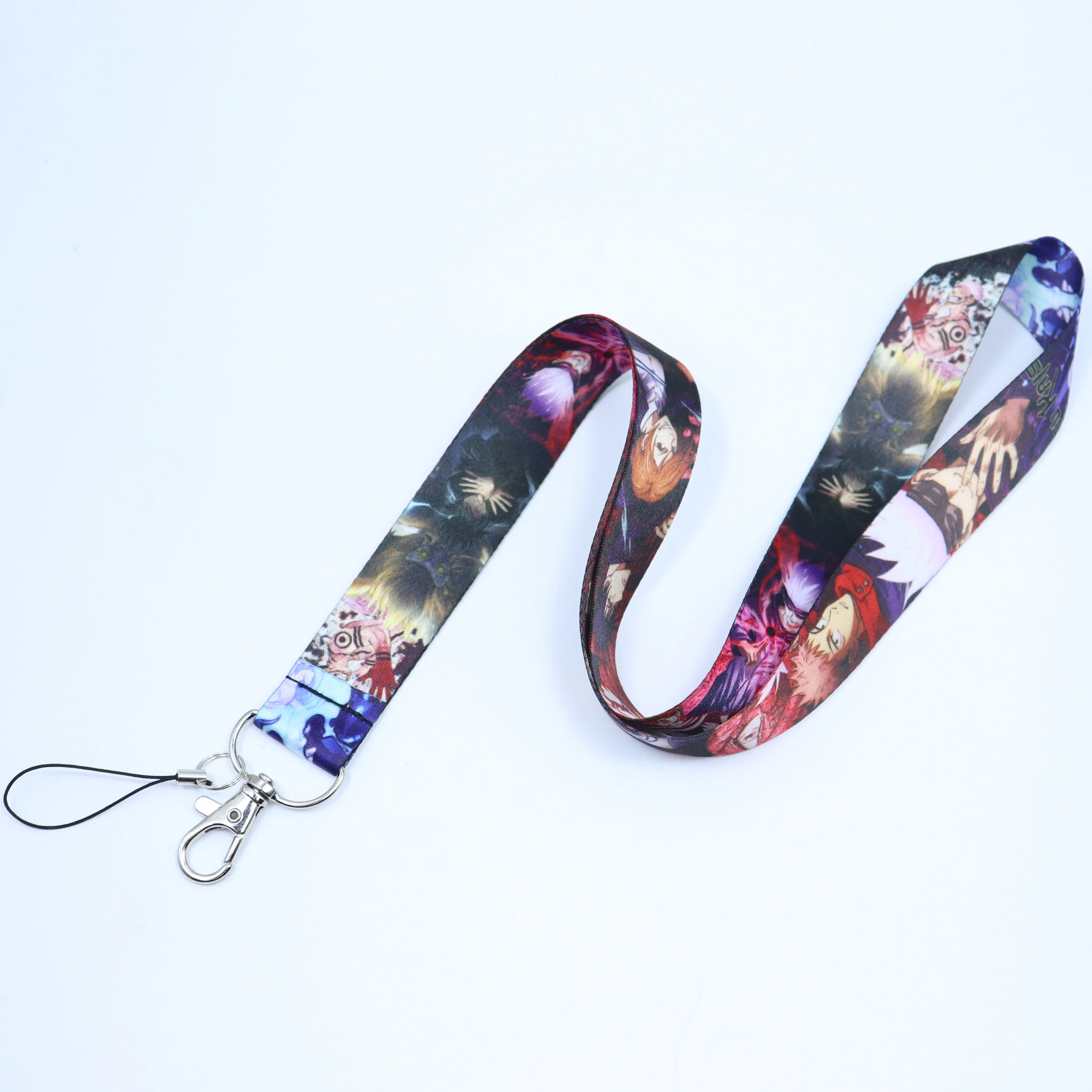 Jujutsu Kaisen Anime Keychain Lanyard Gojo Satoru Phone Charm Cell Phone  Neck Strap Lanyards for Key