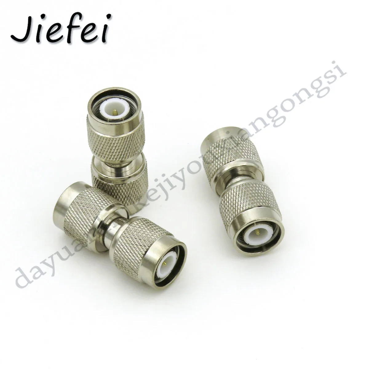 

100PCS Connector TNC to TNC Male plug Jack Straight RF Adapter Converter Coaxial High Quanlity