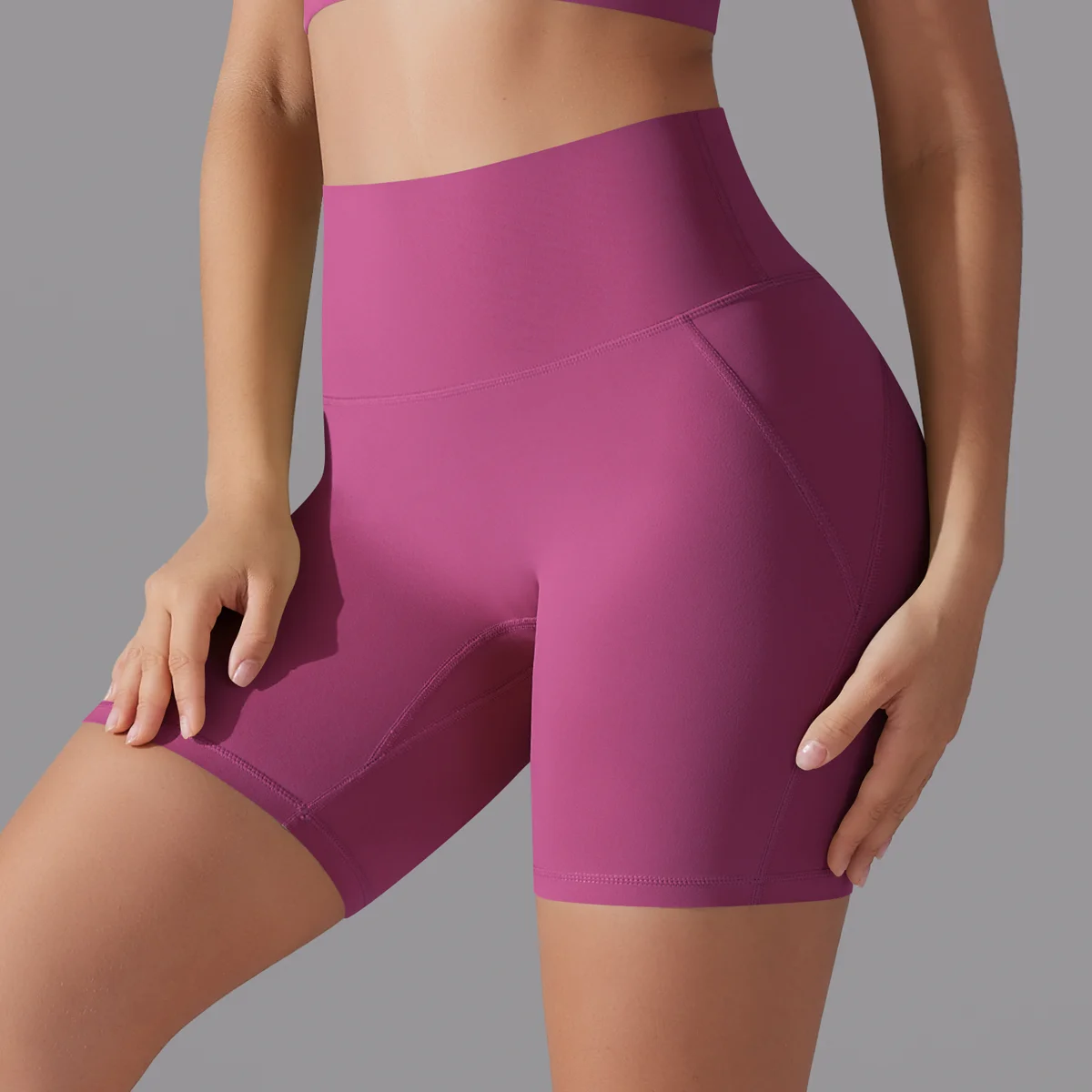 Yoga Short Tummy Control Butt Lifting Gym Shorts Workout High Waist Quick Drying Cycling sports shorts running shorts yoga shorts workout shorts seamless shorts