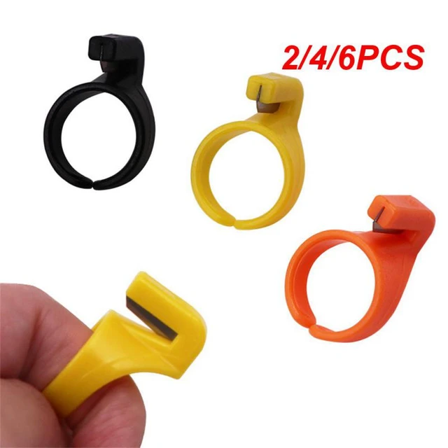 Thread Cutter Ring,6Pcs Quilting Sewing Thread Cutter Ring