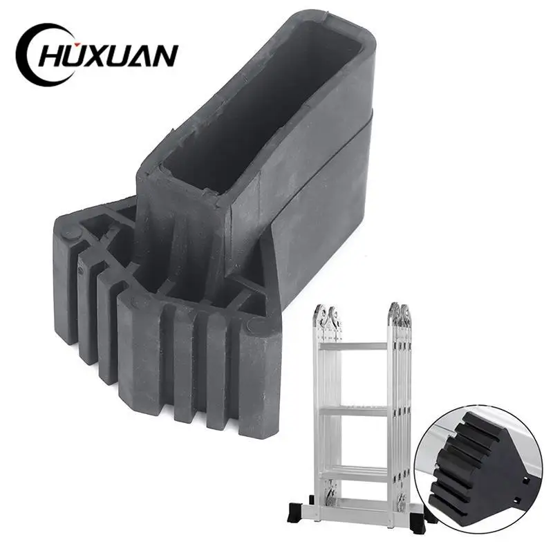 Coussinets en caoutchouc pour pieds d'échelle non ald, couvre-pieds, polymères de meubles, protecteurs de remplacement pour chaise de jambe, accessoires de couverture, capuchon de marchepied de sol, 1PC