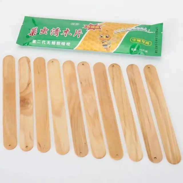 10 Db/Pack Méhkatka Gyógyszer Sztrájk Professzionális Acaricid Csík Féreg Tisztítása Facsíkok Méhész Alapvető Méhészeti Eszközök