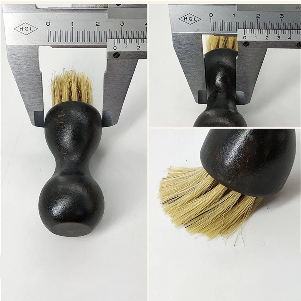 Shoe Brush Mini Shoe Brush Easy To Use Durable Strong Flexibility Comfortable Beech Handle Household Cleaning Appliances Waxing Brush Beech