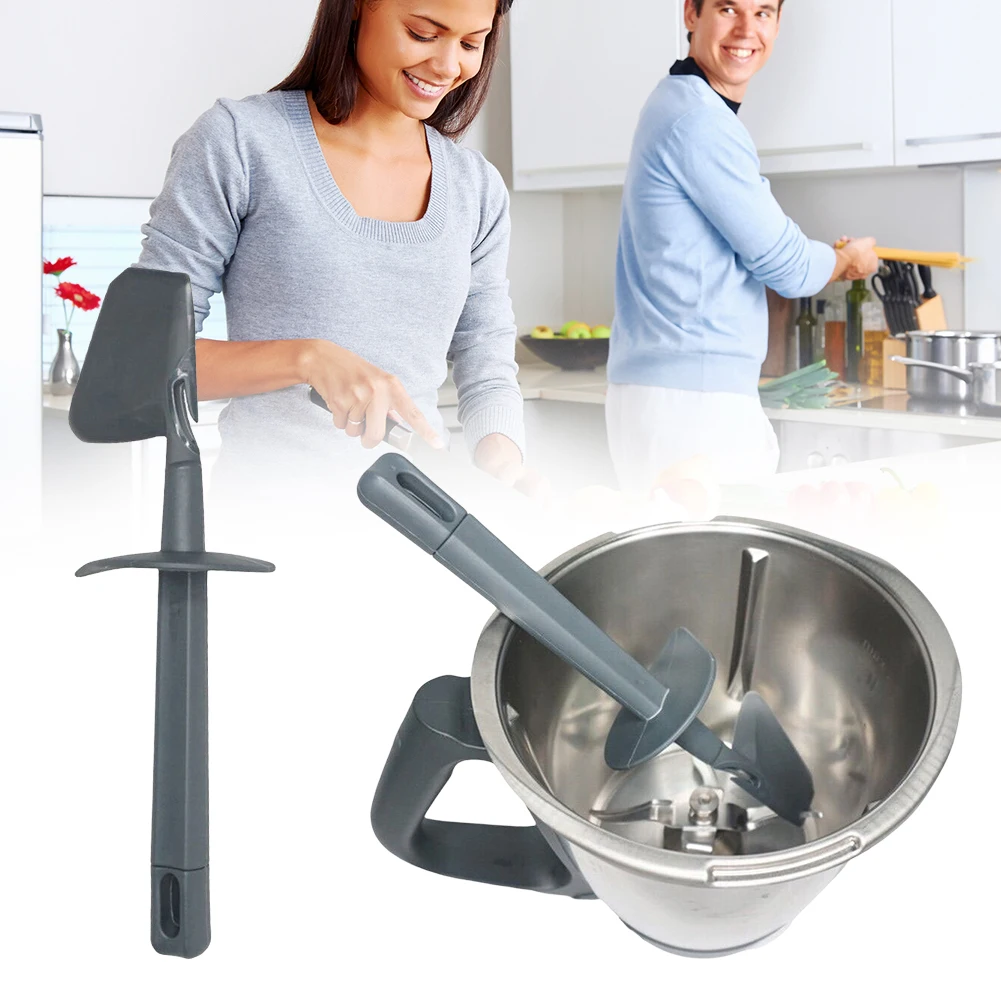 Description Picture 6 of itemDough Scraper Spatula Food Collection Scraper Blender Replace Parts Food Processor Spatula for Thermomix TM31 TM6 TM5
