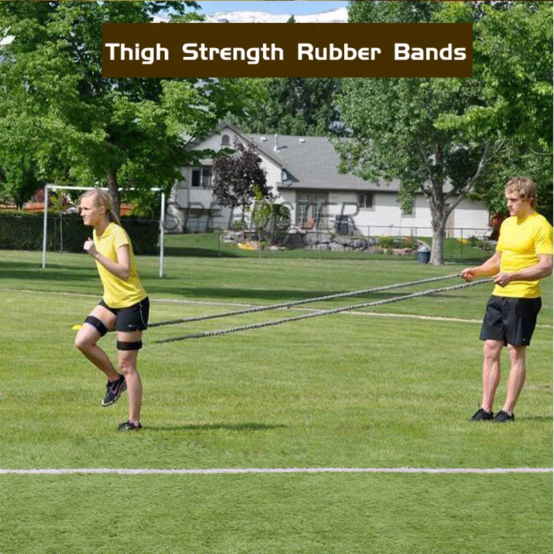 Sprint Resistance Band Training For Runners Running Sprint Dash