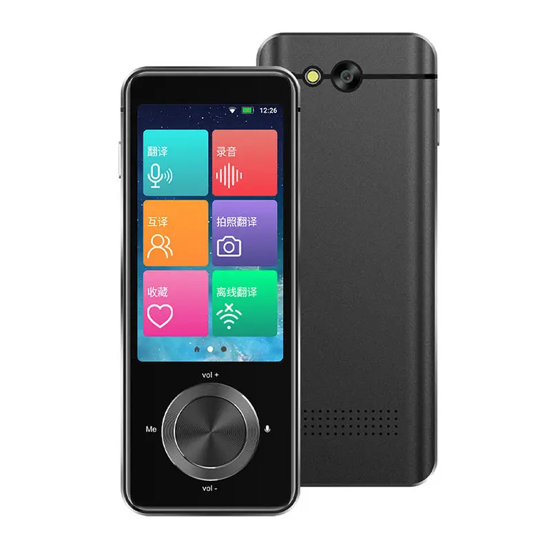 Monitor M9 Translator Device Registrazione Vocale In Tempo Reale Testo Traduci Macchina 16 Offline 137 Lingue Traduttore Intelligente