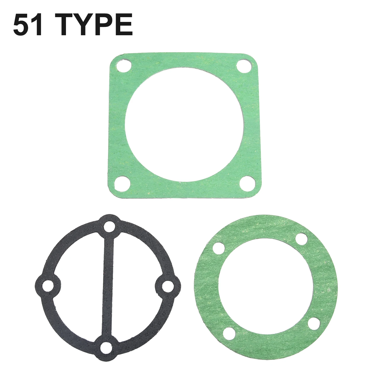 3In1 Air Compressor Cylinder Head Base Valve Plate Gaskets Washers 51 65 80 90 Type Air Compressors Valve Plate Gaskets Washer