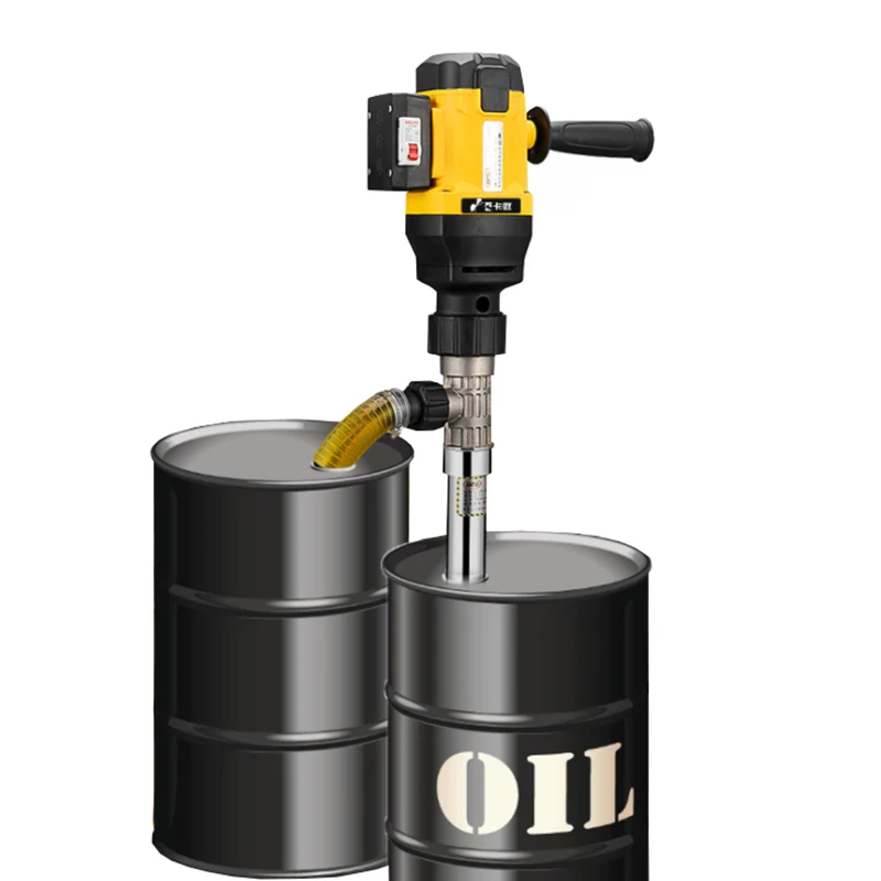 

220V Portable High-power Electric Oil Pumping Pump Diesel Oil Pumping Unit Oil Barrel Oil Pumping Pump Oil Pumping Unit