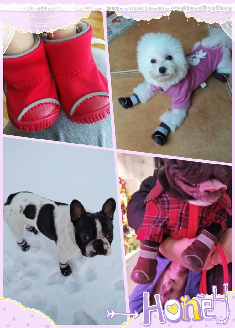 

Непромокаемые сапоги для щенков, Обувь для собак на четыре сезона