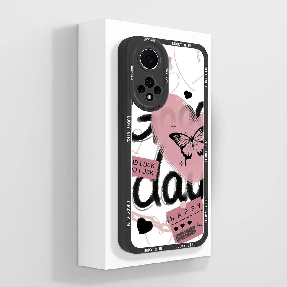 Cute Candy Painted Liquid Silicone Phone Case with Camera Protector