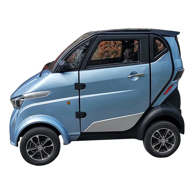 Fully Enclosed High Speed Electric Four Wheel Vehicle 2 doors 3 Seats Suitable For Elderly Leisure