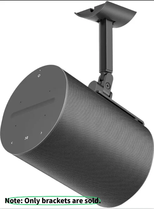 SONOS Era 100 스마트 스피커용 새 제품 벽걸이 브래킷 블랙 화이트