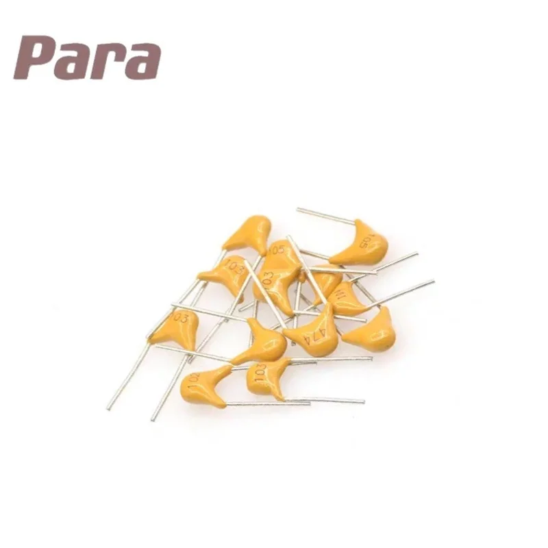 100Pcs 50V Monolithic Ceramic Capacitor 20PF ~ 4.7UF 22PF 47NF 220NF 1NF 4.7UF 1UF 100NF 330NF 102 103 104 105 473 681 5.08mm
