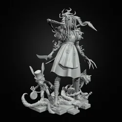 Resin Model Kit Figure - Beauty, Colorless, Self - Assembled, 3D Printing, Available in 50mm & 75mm Heights (TD50 - 7302 3D)
