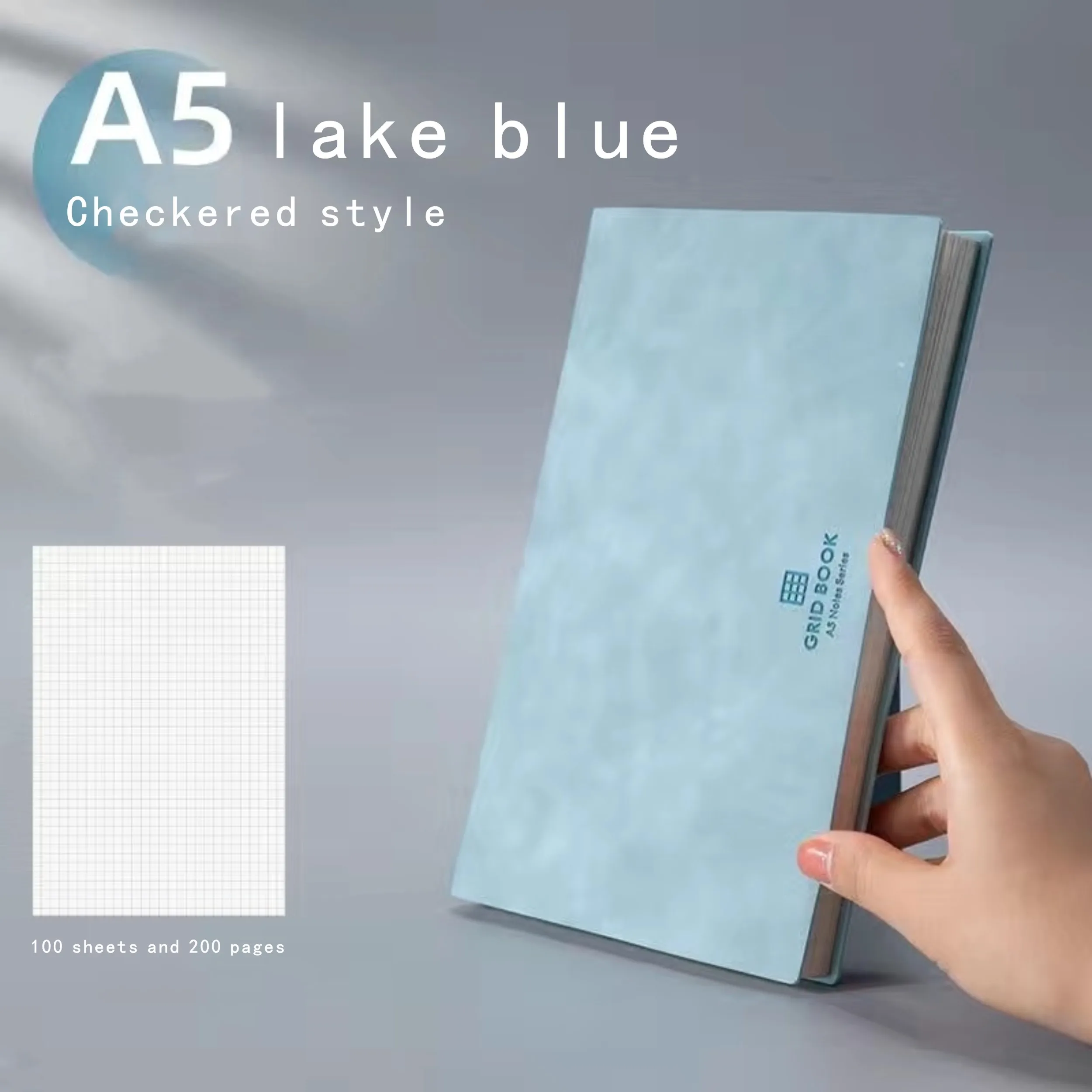Premium Faux Leather Checkered Notebook - Ideal for Drawing, Travel, Office, and School Supplies