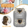 1pc Inflatable Travel Pillow, Airplane Pillow With Patented Valve Design, Travel Accessories With Neck And Head Support, Travel 5