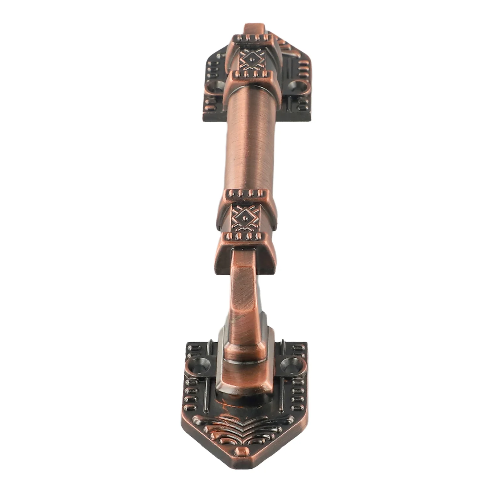 Description Picture 4 of itemEuropean Antique Exposed Aluminum Alloy Door Handle Push-Pull Door Handle The Brushed Polishing And High Temperature Hole Sealin