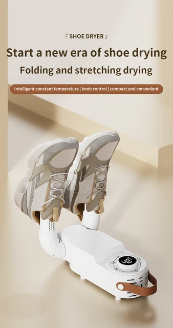 Asciugatore Elettrico Per Scarpe Con Deodorante - Timer E 3 Temperature, Per Stivali E Sneakers - Foto 9