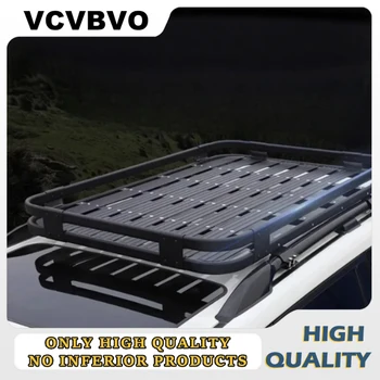 Universal High Quality Rain Gutter Aluminum Alloy Luggage Rack Black Roof Rack Good Load-bearing, Beautiful and Practical