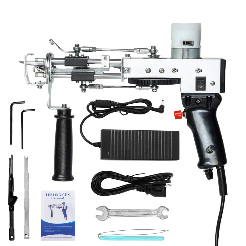Upgrade2 In 1 Tufting Gun Both Cut Pile And Loop Pile Electric Carpet Tufting Gu