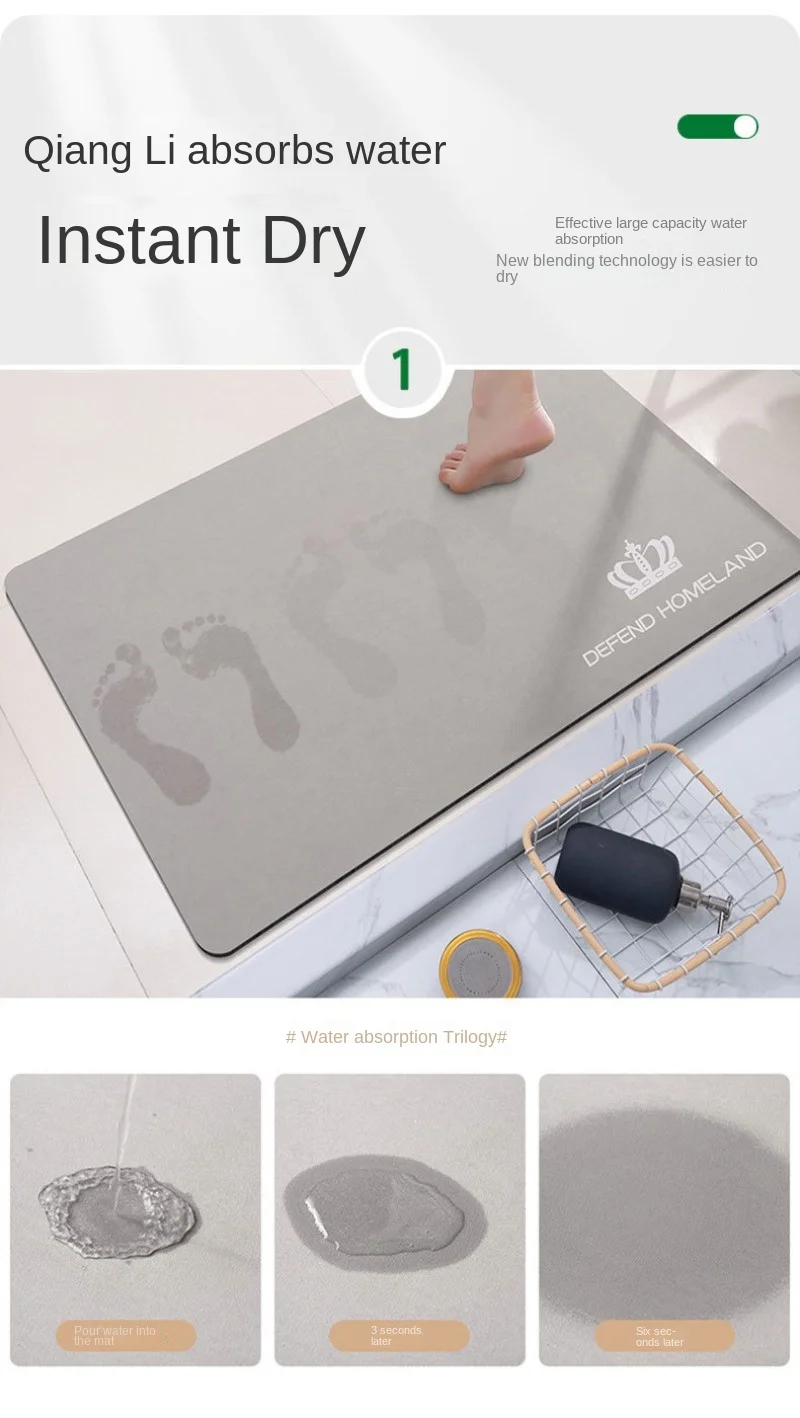 New Slip Absorbent Kitchen Mat 2