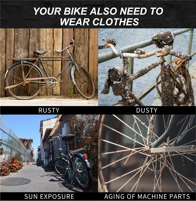 WEST BIKING Bike Protector Cover MTB Road Bicycle Full Protective Gear Anti-dust Wheels Frame Scratch-proof Cycling Accessories