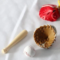 Dvotinst Newborn Photography Props Baby Cute Mini Baseball Bowling Tennis Prop for Studio Fotografia Accessories Photo Props 6