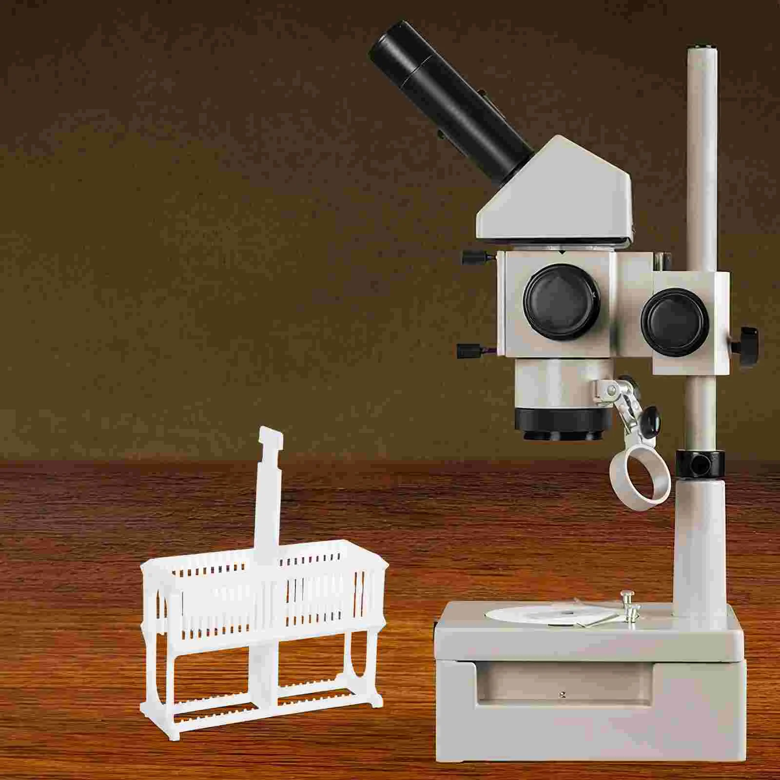 슬라이드 염색 랙 현미경 슬라이드 보관 거치대, 실험실 기타 스포츠 신발 실험 플라스틱