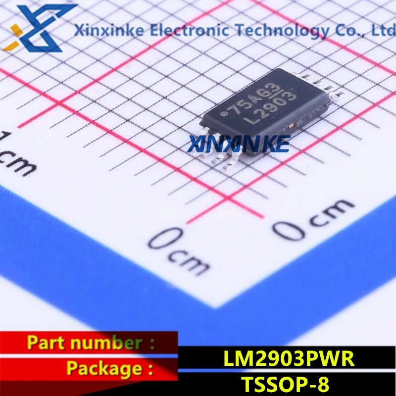 

LM2903PWR L2903 TSSOP-8 Analog Comparators Dual Differential Ind Temp CMOS Amplifier ICs Brand New Original