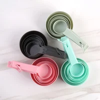 10pcs/set Kitchen Measuring Spoon Measuring Cups Measuring Tools Portable Plastic Coffee Sugar Scoop Kitchen Gadgets 6