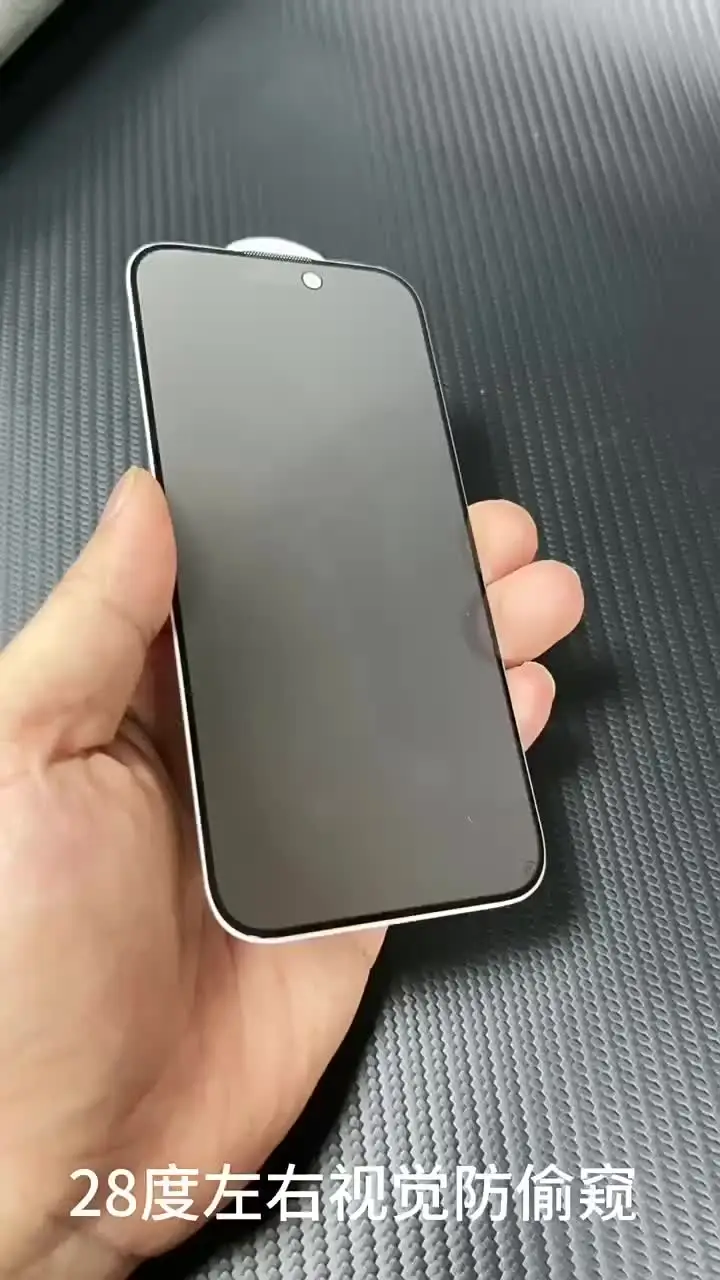Arrivly Vetro Per iPhone 16 Vetro Temperato Pellicola iPhone 16 Privacy Schermo Protettivo iPhone 16 Antispia vetro protettivo iPhone 16 Anti-scratch Senza Bolle 2 Pezzi