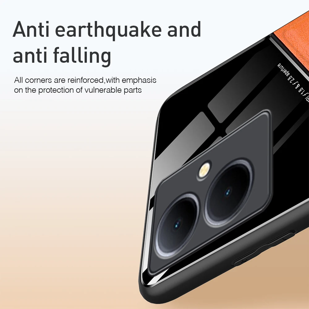 Leather Texture Case For VIVO Y03 Y17S Y27 5G Y16 Y36 Y35 Y77 Cover With Car Magnetic Suction Holder Coque Fundas Capa_voghion.com