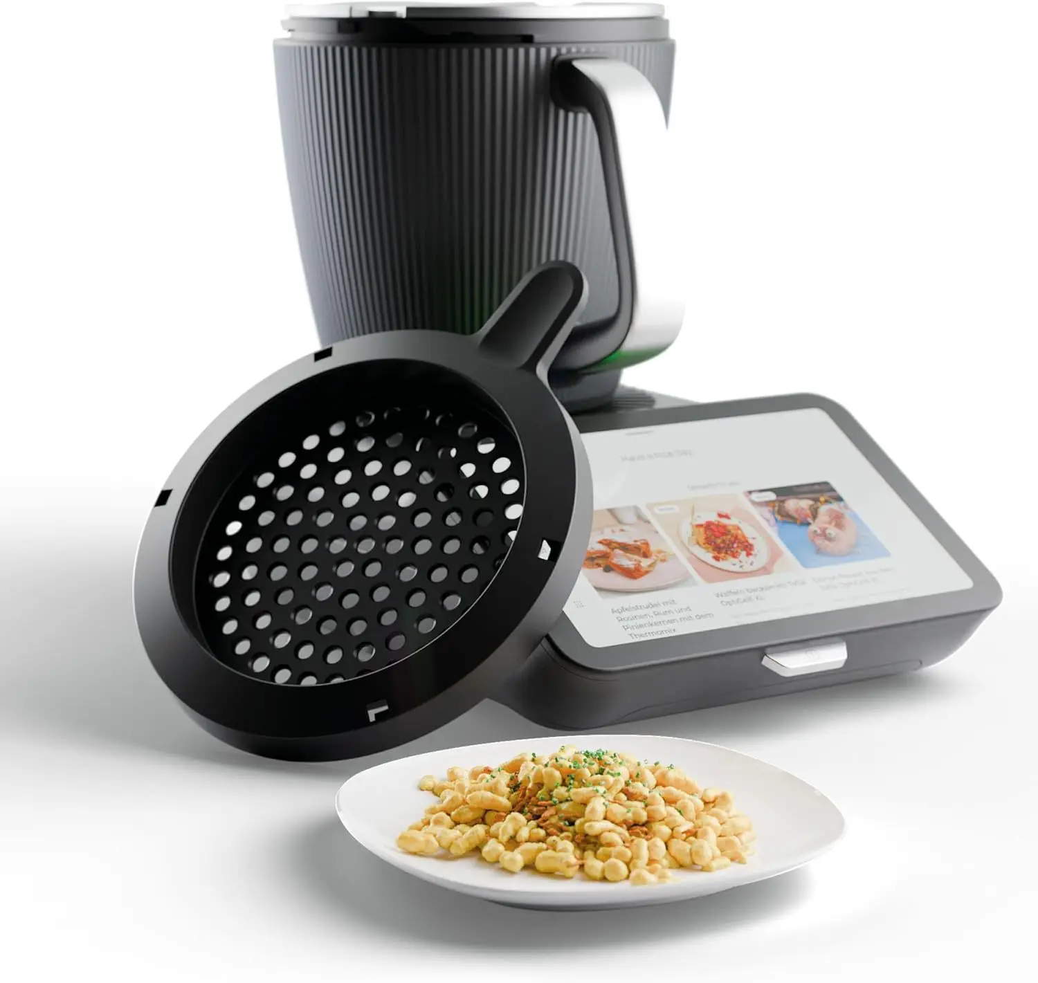 Thermomix TM7 Mixbehälter-Abdeckung, Nudelsieb, Küchenmixbehälter-Abdeckung Teigsieb – Detail 1