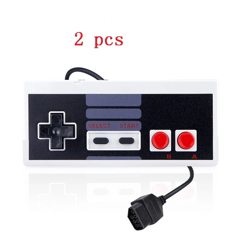 Joystick Controller Di Gioco Bianco 2 Pezzi Per Nintendo Nes Joystick Per Console Di Sistema Nes Ntsc Stile Classico
