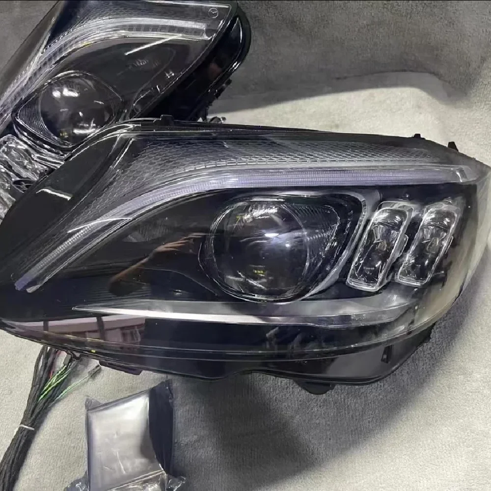 

Fit For Mercedes-Benz C Headlight 2019-2023 C-Class W205 Multibeam LED Headlamp Plug And Play Upgrade And Modification