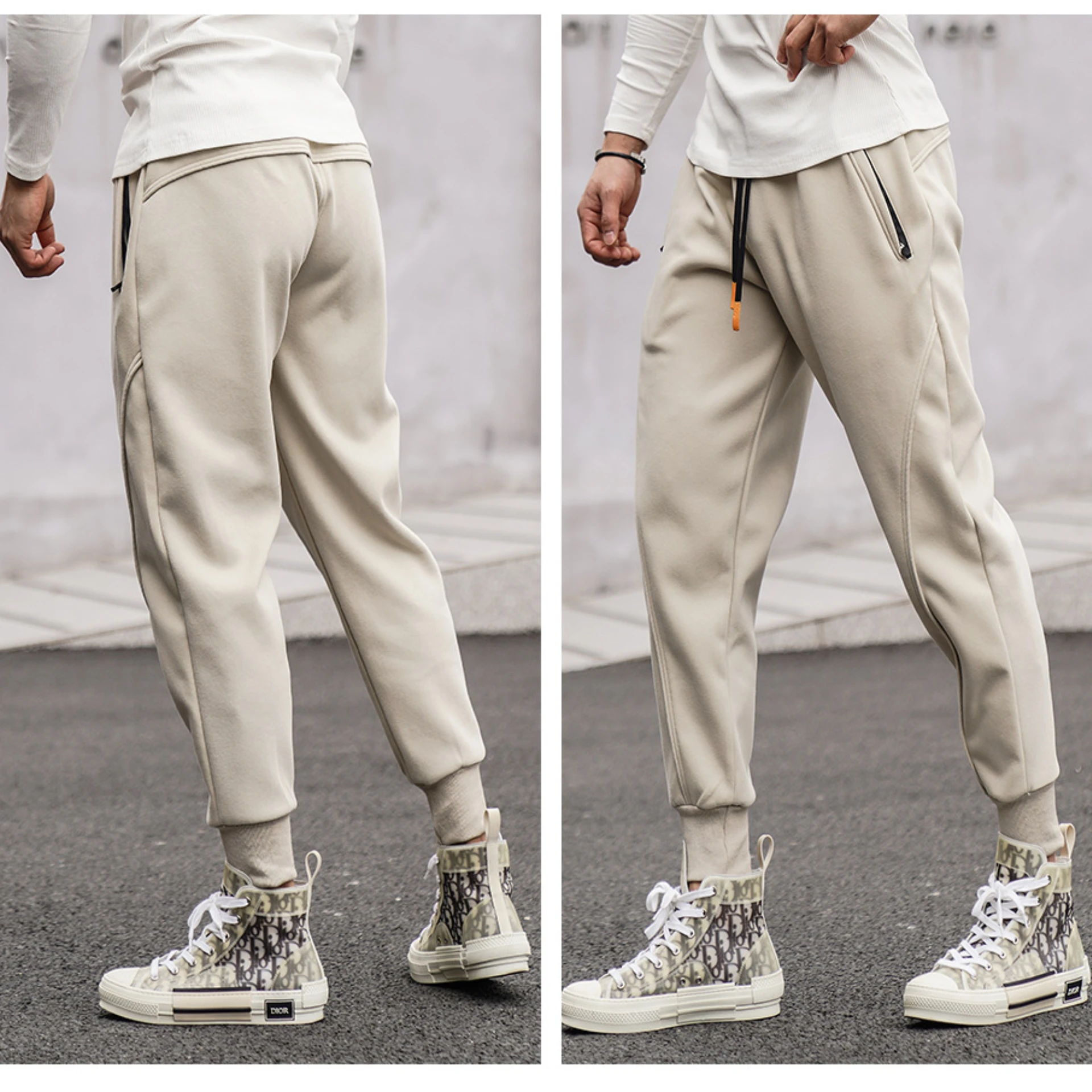 

Autumn Sports Men's Running Fitness Daily Leisure Training Large Size Pants
