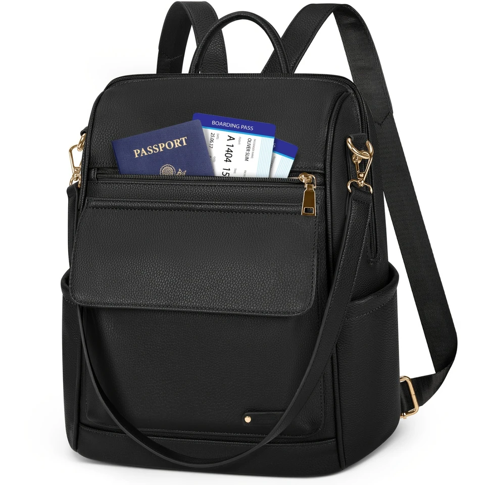 Leather Anti Theft Mini Backpack Fashion Handbag