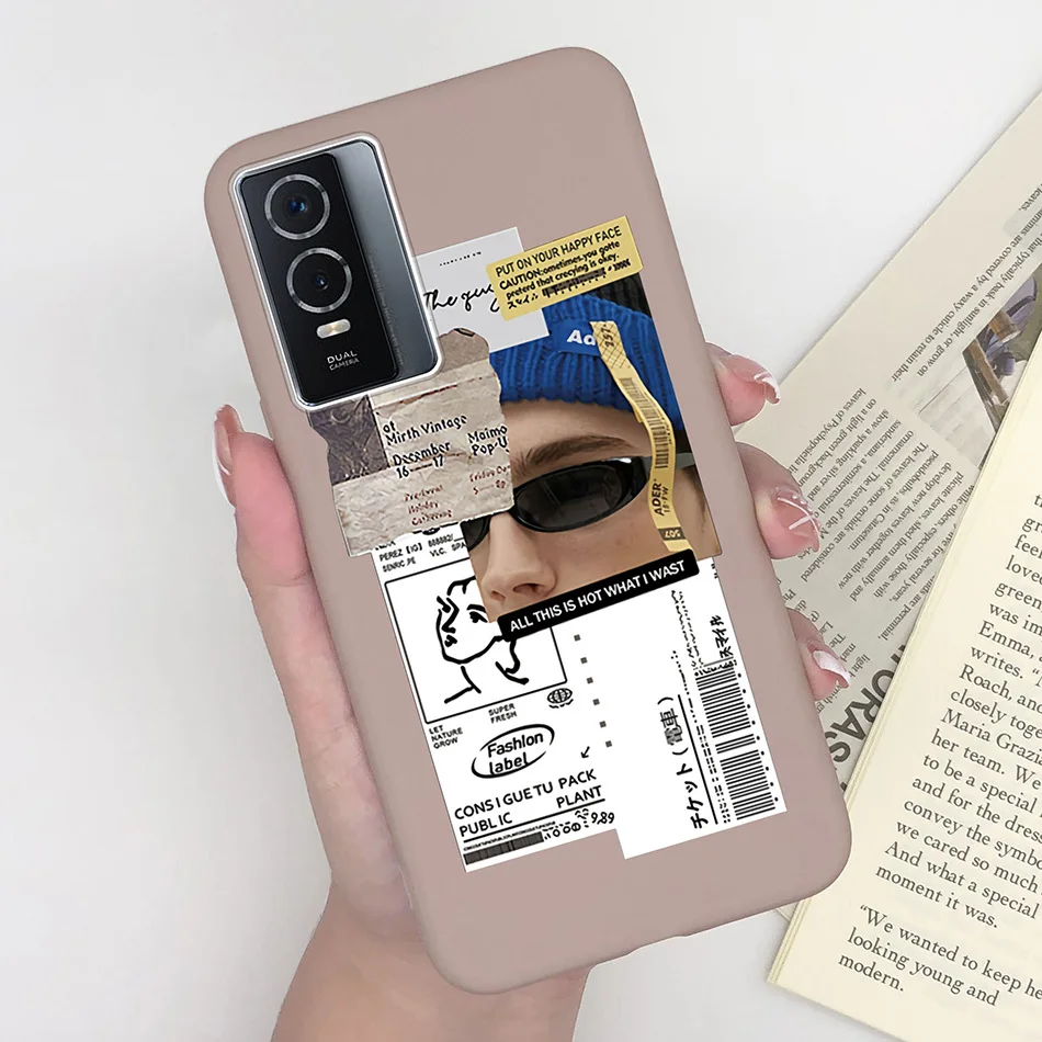 Enhanced Product Title:  
Matte Silicone Shockproof Anti-Slip Phone Case with Plant Heart Design