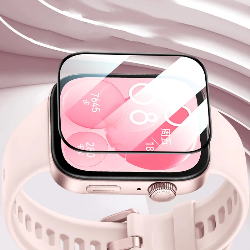 화웨이 워치핏 4 프로 액세서리용 스크린 보호필름 15개, 소프트 클리어 HD 하이드로겔 스크래치 방지 필름 (화웨이 워치핏4 호환)