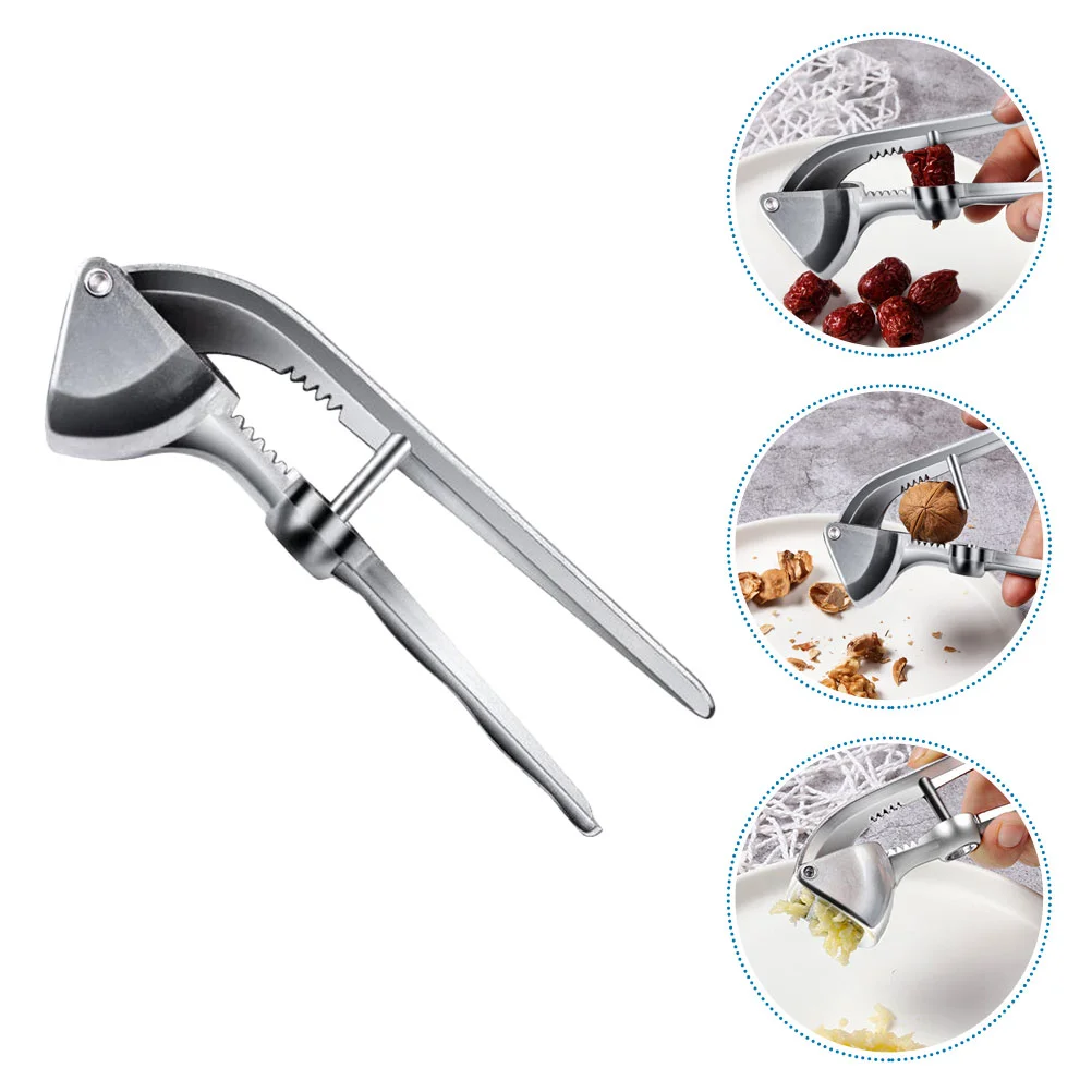 

Stainless Steel Garlic Crusher Garlic Garlic Squeezer Kitchen Garlic Press Crusher and Mincer Garlic Smasher Garlic Keeper