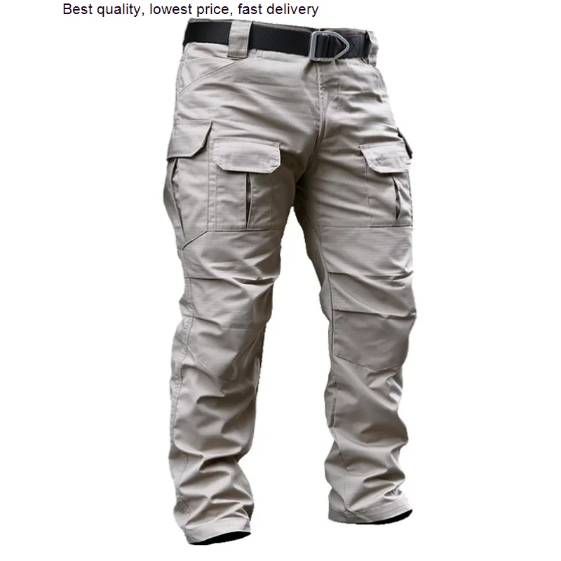 

Men Military Tactical Cargo Trousers Sports Camping Climbing Army Cambat Trekking Pants Multicam Fishing Hunting Clothing