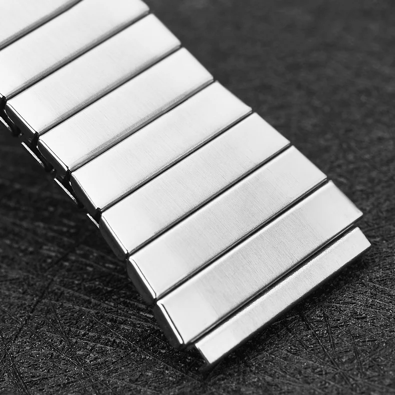 Elastic Stainless Steel Stretch Expansion Watchband Bracelet