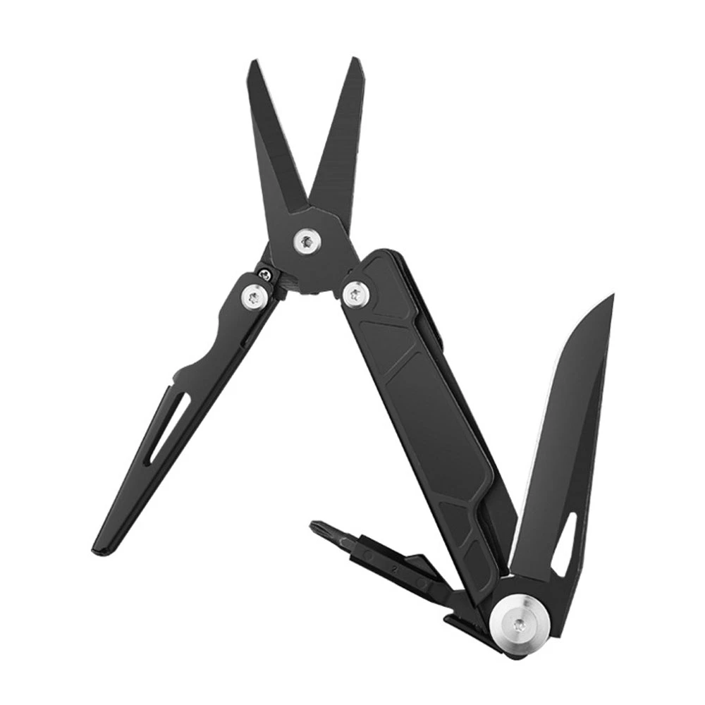 2Cr13 Steel Multitool Folding Knife Scissors EDC Self Defense Survival